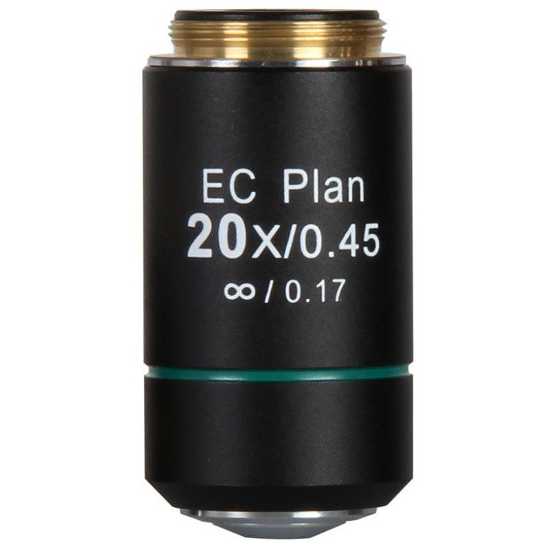 Motic Objectief EC PL, CCIS plan achromat, 20x/0.45, w.d. 0.9mm
