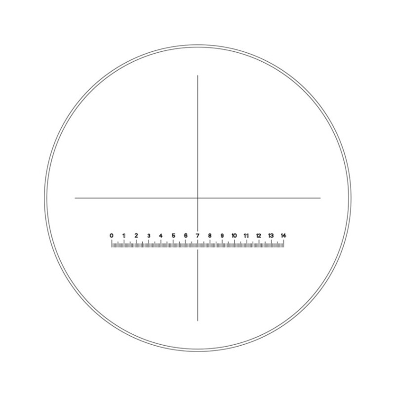 Motic Meetoculair, WF, 10X/20mm, 14/140mm, dradenkruis (SMZ-140)