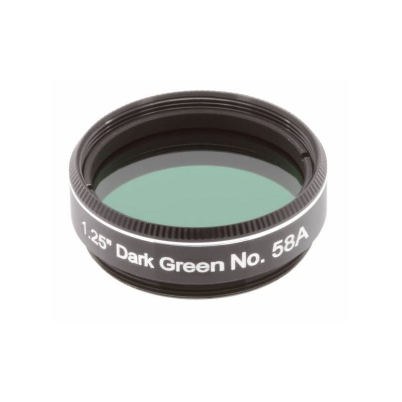 Explore Scientific Filters Filter donkergroen #58A, 1,25"