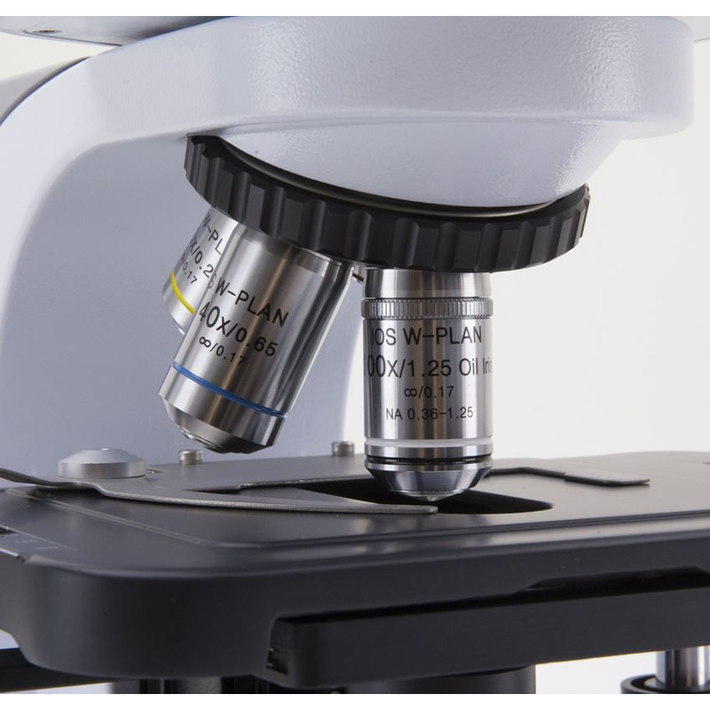 Optika microscoop B-510DKIVD, trino, donkerveld, B+W IOS, W-PLAN, 40x-1000x, IVD