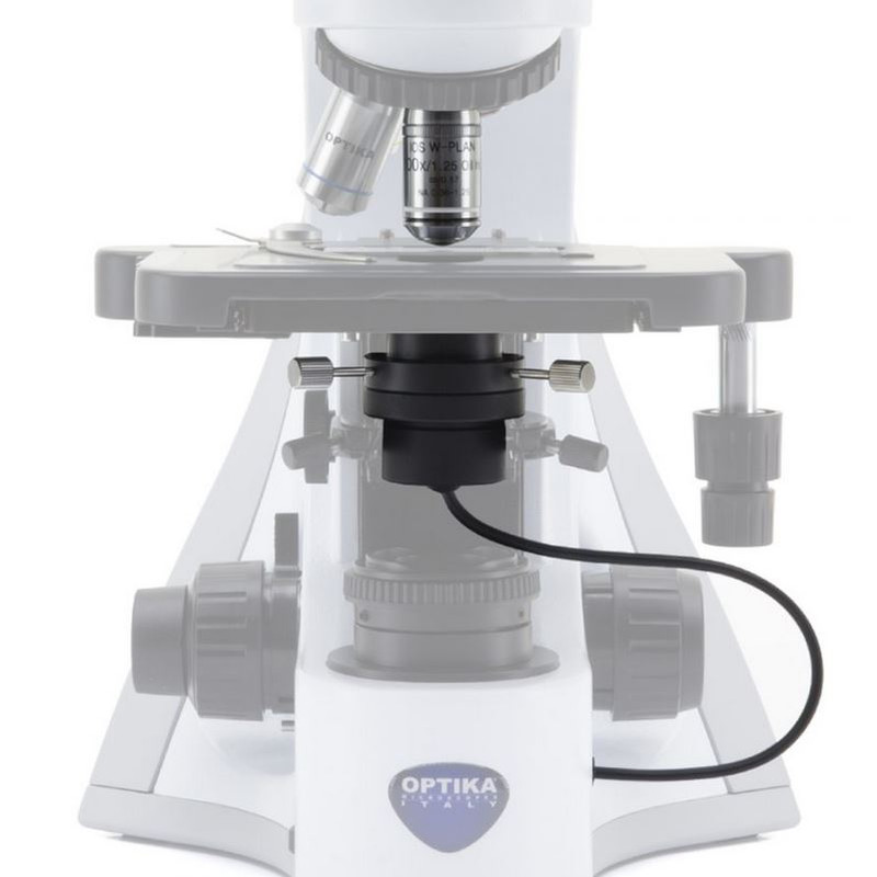 Optika microscoop B-510DKIVD, trino, donkerveld, B+W IOS, W-PLAN, 40x-1000x, IVD