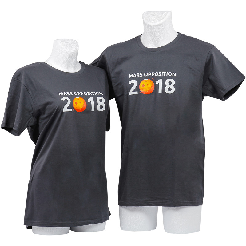 Omegon T-shirt Mars oppositie 2018 - Size 3XL grijs