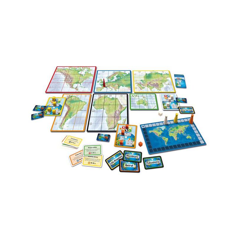 Kosmos Verlag Spel De Wereld - Singapore, waar ligt het?