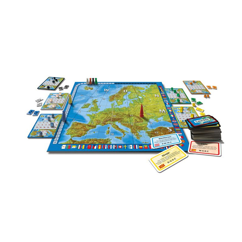 Kosmos Verlag Spel Europa - Parijs is duidelijk, maar waar ligt Córdoba?