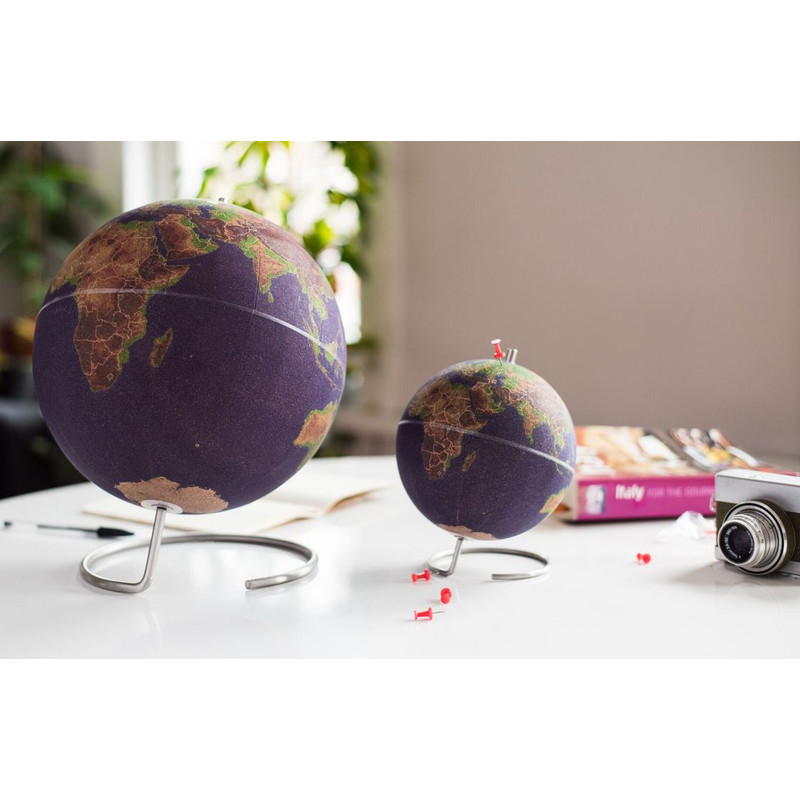 suck UK Gekleurde globe uit kruk, 25cm, voor punaises