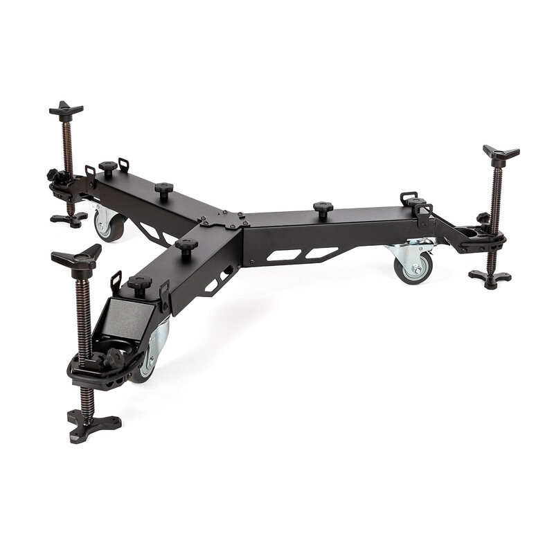 ASToptics Heavy Duty telescoop dolly met 75mm wielen V2.0