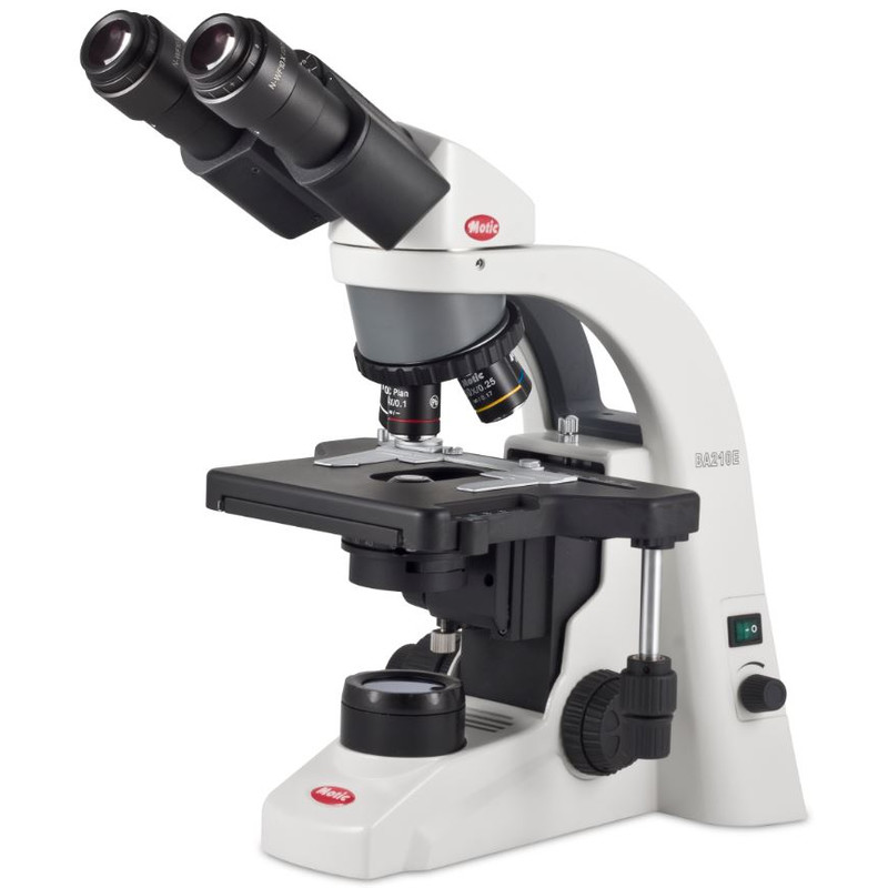 Motic Microscoop BA210E, ELITE, Halogen, 4x-1000x, infinity, bino