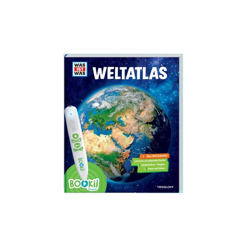 Tessloff-Verlag BOOKii WAS IST WAS Startset Wereldatlas