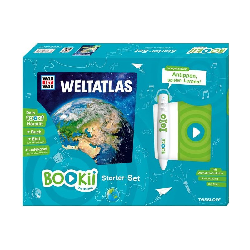 Tessloff-Verlag BOOKii WAS IST WAS Startset Wereldatlas