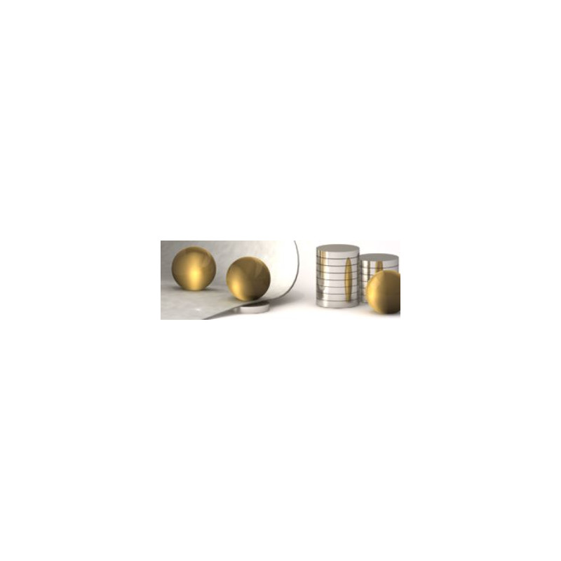 Bacher Verlag Neoballs magnetische ballenset 54 stuks goud