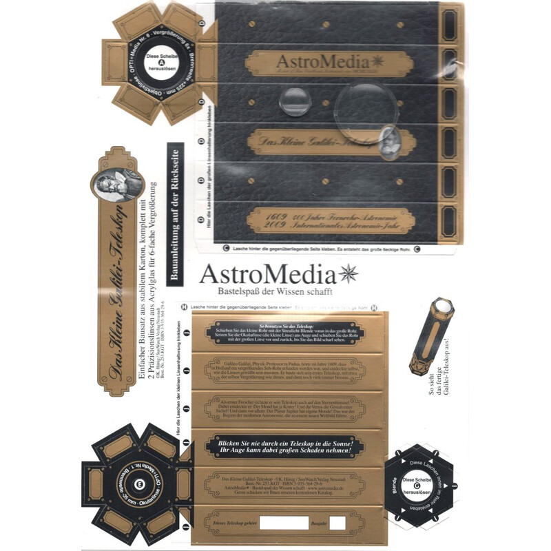 AstroMedia Set Das kleine Galileo-Teleskop