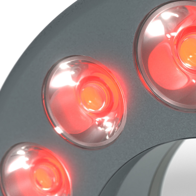 StarLight Opto-Electronics RL12-18s-S4 R, rood (625nm), Ø 66mm