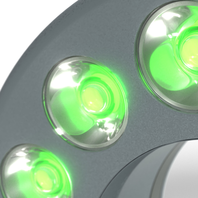 StarLight Opto-Electronics RL12-10s-S4 G, spot, groen (528 nm), Ø 66mm