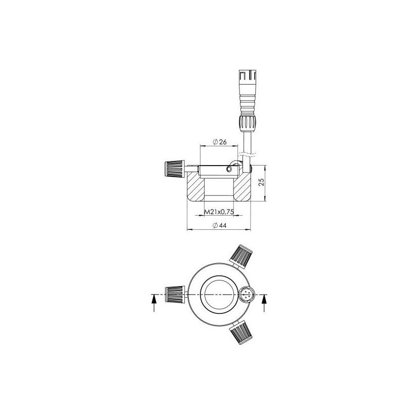 StarLight Opto-Electronics RL1-10 A, amber (590 nm), Ø20mm