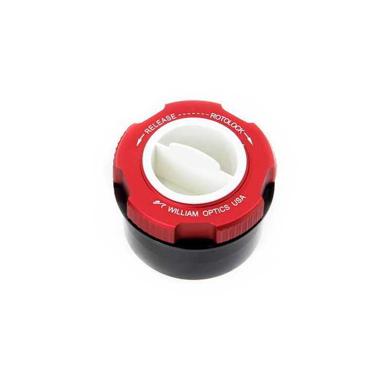 William Optics Rotolock adapter 2" 1,25" Rood
