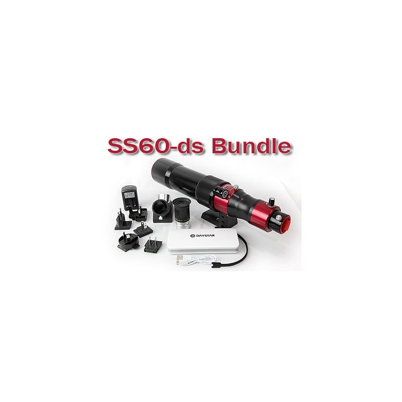 DayStar Zonnetelescoop ST 60/930 SolarScout SS60-ds H-Alpha OTA Set