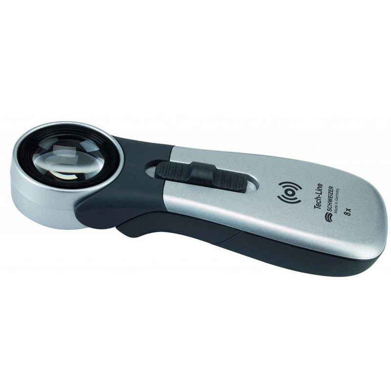 Schweizer Vergrootglazen Tech-Line inductie, 2700K, 4x, Ø55mm, aspheric