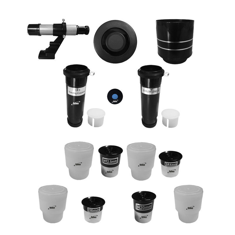 Seben Star Commander 60-900 Refractor telescoop + Smartphone adapter DKA5
