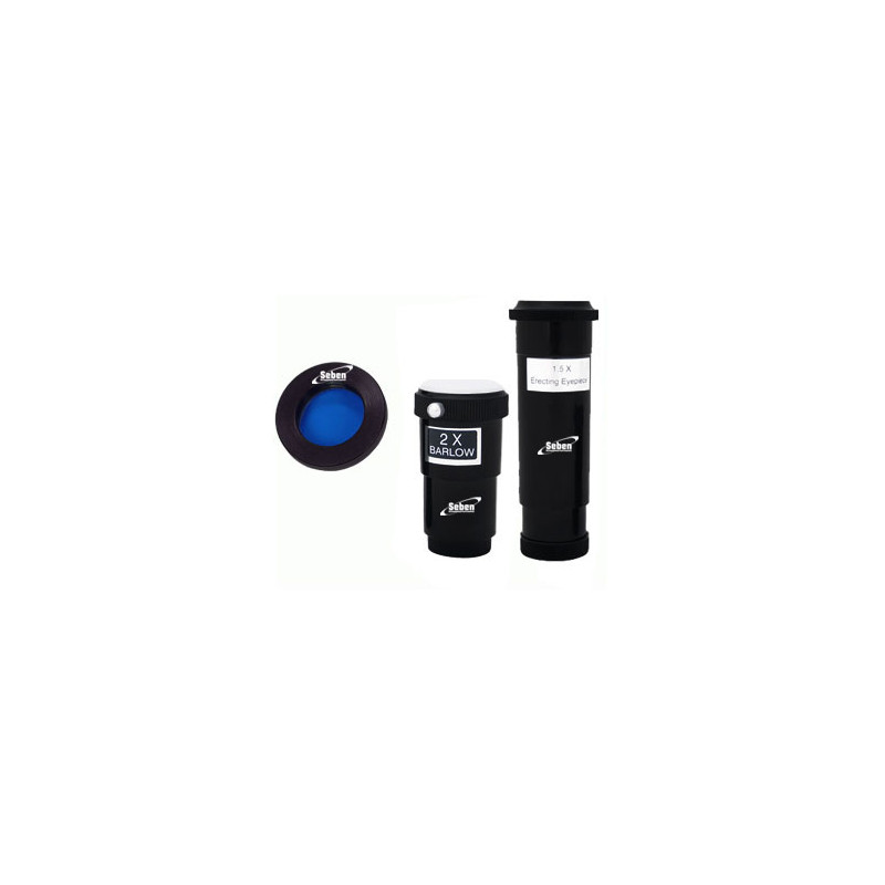 Seben 76-900 EQ2 reflector telescoop + Smartphone adapter DKA5 + accessoires pakket