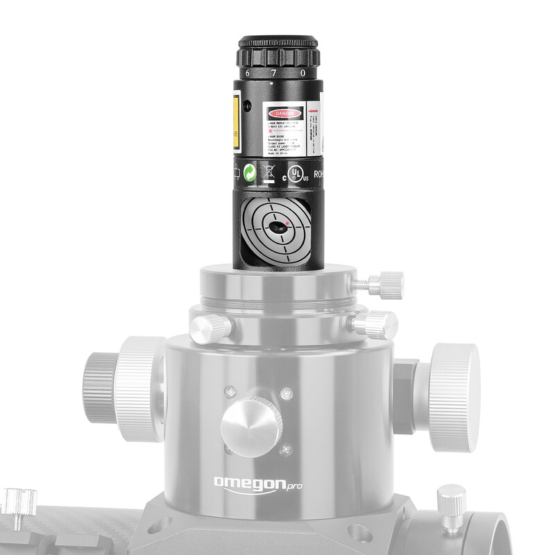 Omegon Newton lasercollimator, 1,25" Rev. B
