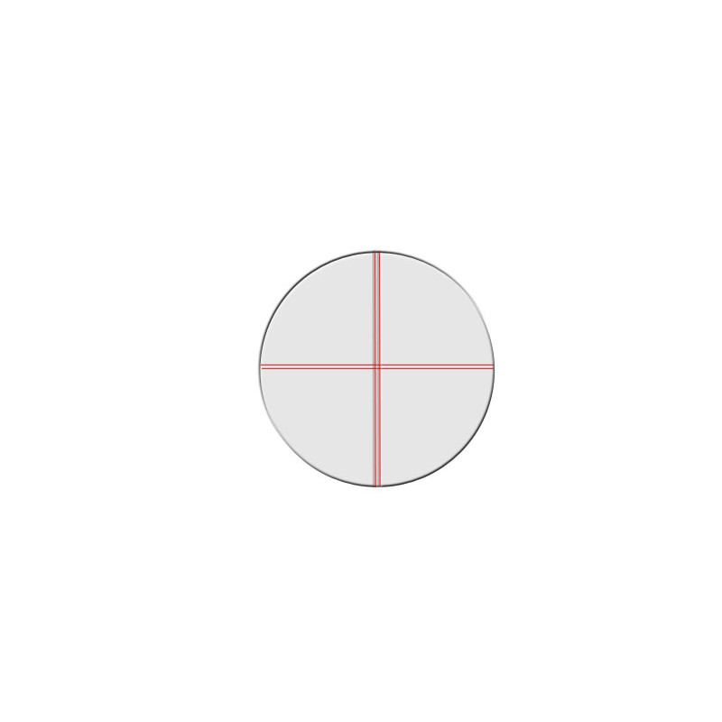 Seben Kruisdraad oculairs Plössl 12,5 mm met Belichting 1,25"".
