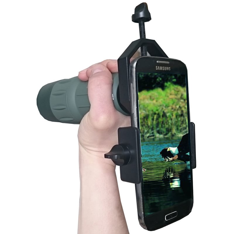 Seben Universal Smartphone Adapter voor mobiele telefoon DKA5 voor telescoop, spotting scope, monoculair