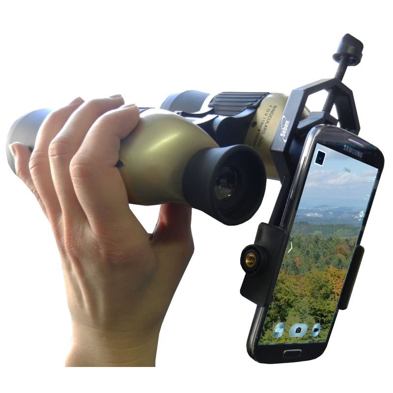 Seben Universal Smartphone Adapter voor mobiele telefoon DKA5 voor telescoop, spotting scope, monoculair