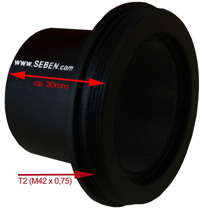 Seben T2 Camera adapter 1,25'' DKA3
