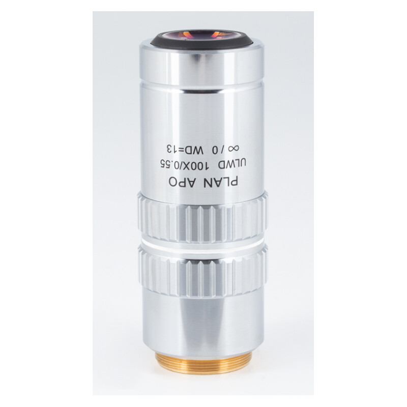 Motic Plan apochromatisch objectief ULWD PLAN APO 100X/0.550 (WD=13mm)