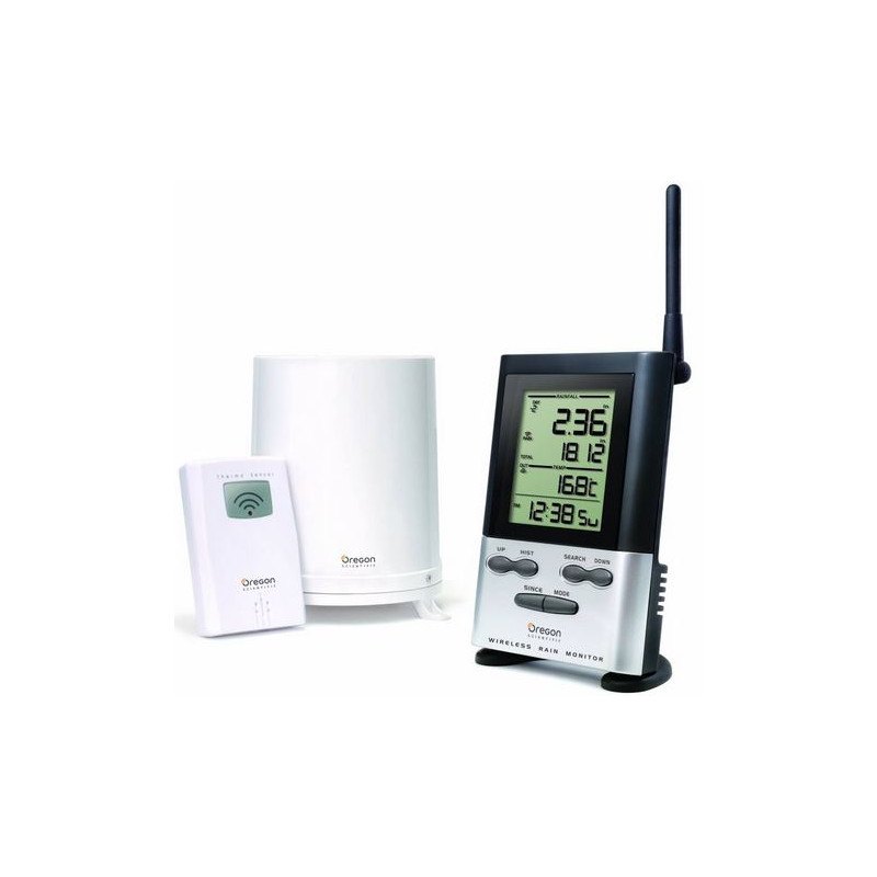 Oregon Scientific Weerstation Draadloze regenmeter en buitenthermometer