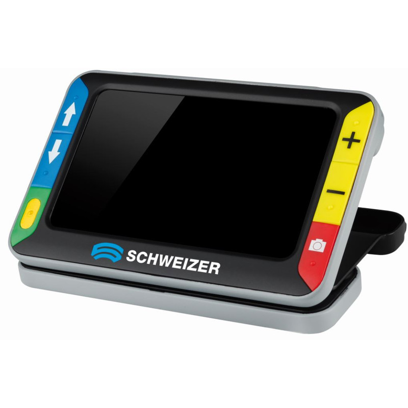 Schweizer Vergrootglazen elektronische schermtester HDMag 50