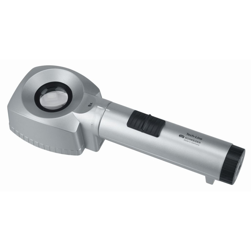 Schweizer Vergrootglazen Benchloep Tech-Line 2700K, 8x/Ø30mm, aplanatic