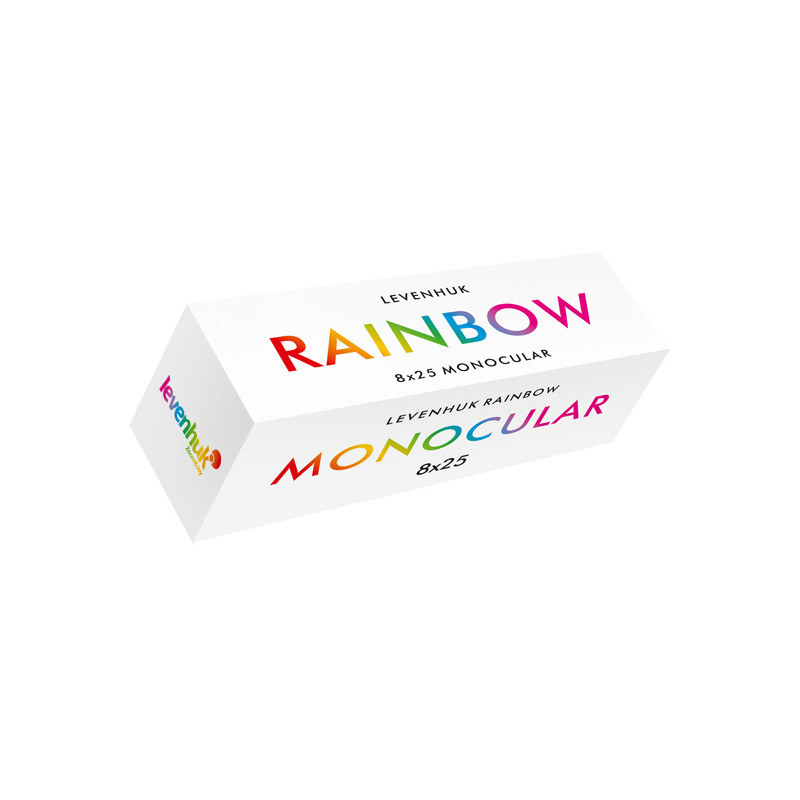 Levenhuk Monoculair Monokular Rainbow 8x25 Red