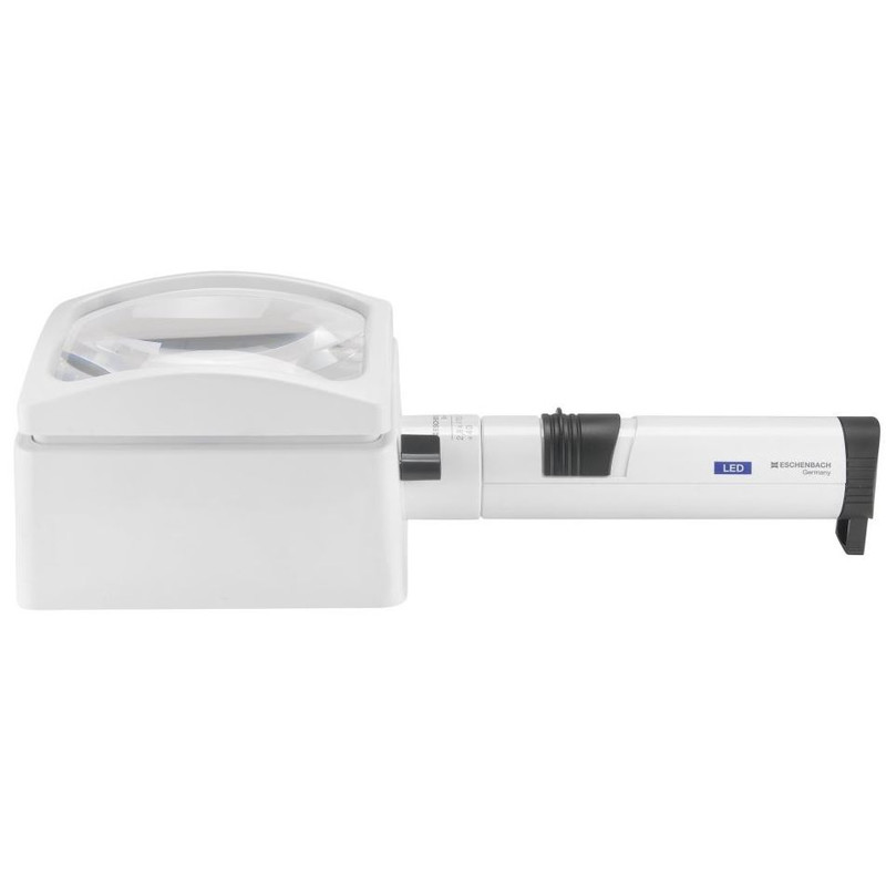 Eschenbach Vergrootglazen LED verlicht vergrootglas, varioPLUS systeem, 100x75mm, 2.8X