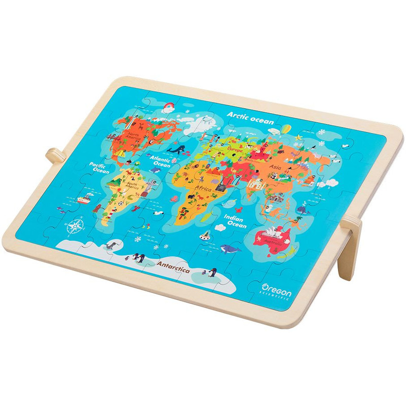 Oregon Scientific Magische puzzel Worldmaps met augmented reality