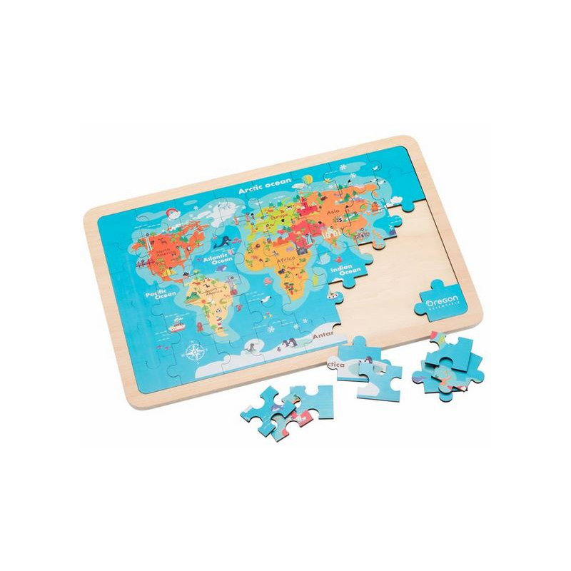 Oregon Scientific Magische puzzel Worldmaps met augmented reality