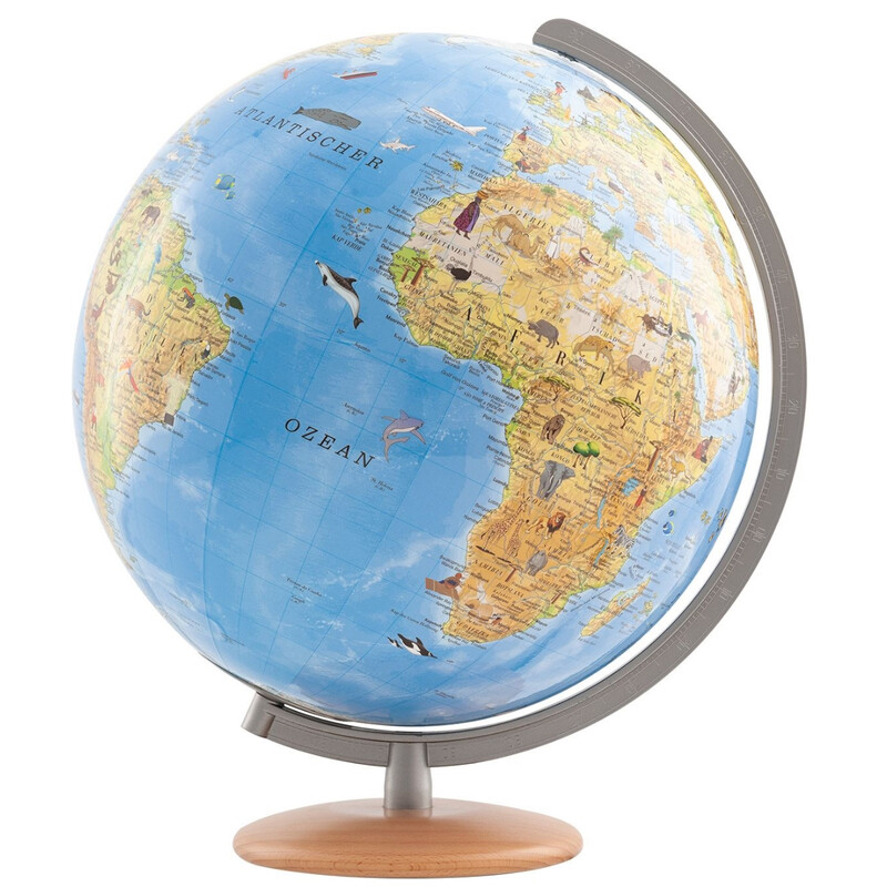 Columbus Kinderglobe Unsere Erde mit Entdeckerstift 34 cm