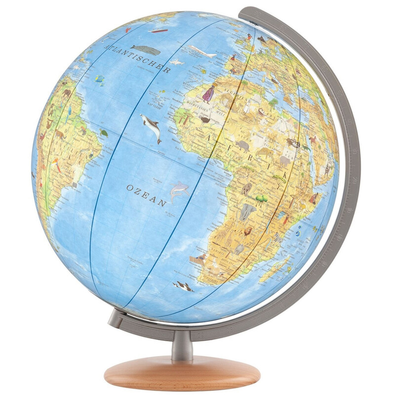 Columbus Kinderglobe Unsere Erde mit Entdeckerstift 34 cm