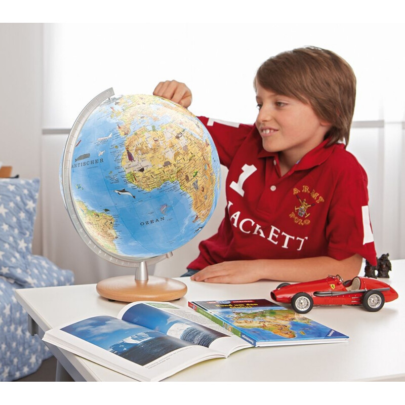 Columbus Kinderglobe Unsere Erde mit Entdeckerstift 34 cm