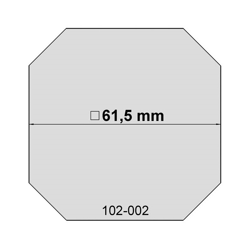 euro EMC Vervangingsfilm voor AstroSolar Zonnefilters maat 2 en 2B