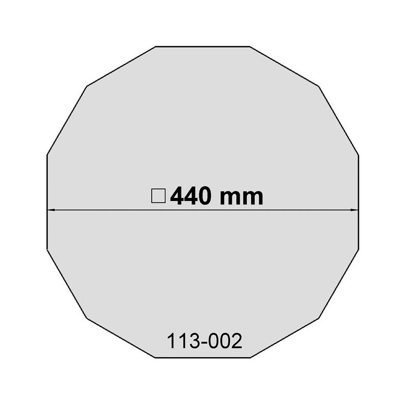 euro EMC Vervangingsfilm voor Zonnefilters maat 13 AstroSolar