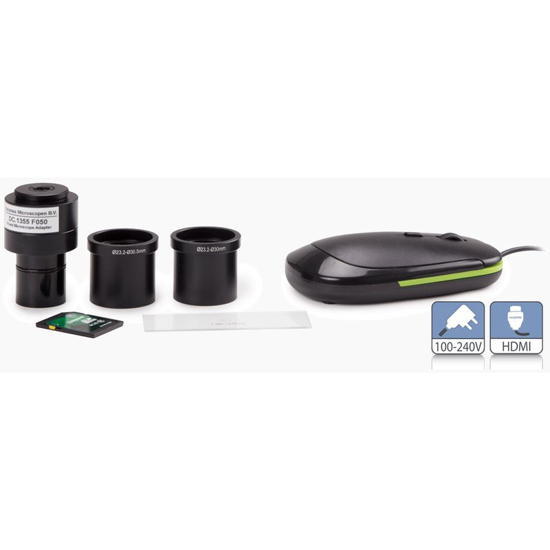 Euromex Camera HD-Autofocus, VC.3034, color, CMOS, 1/1.9", 2 MP, HDMI, USB 2.0