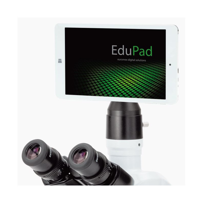 Euromex Camera EduPad , kleur, CMOS, 1/2,3", 1,33 µm, 12 MP, USB 2.0, 8 inch Tablet