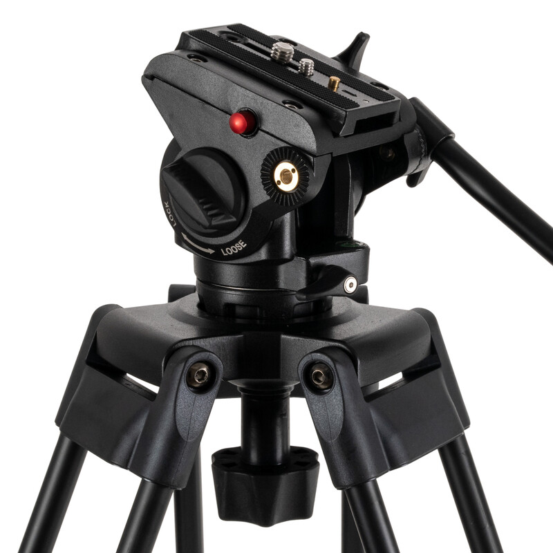 Omegon Zoom spottingscope 20-60x80mm + Statief en panhead
