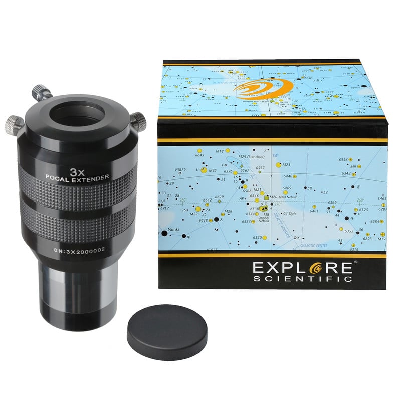 Explore Scientific Barlow lens Brandpuntsvergroter 3x 2"
