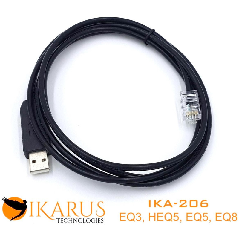 Ikarus Technologies USB-verbindingskabel voor monteringen (EQDir HEQ5,EQ3,EQ8,EQ5)