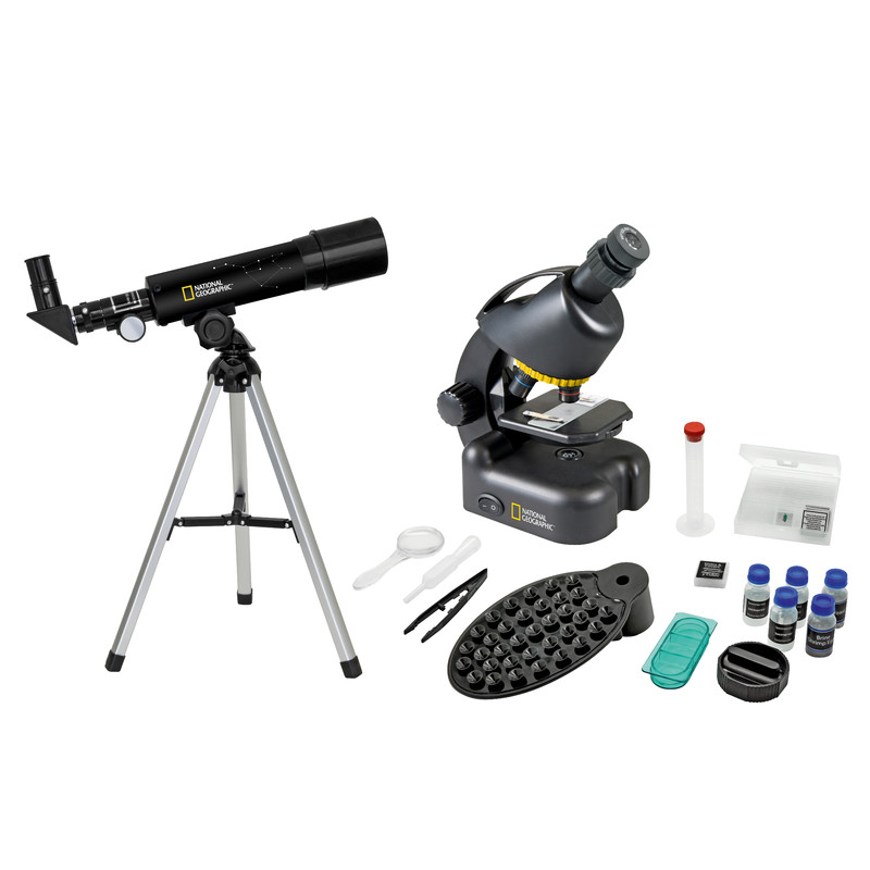 National Geographic Telescoop en Microscoop set met Smartphonehouder