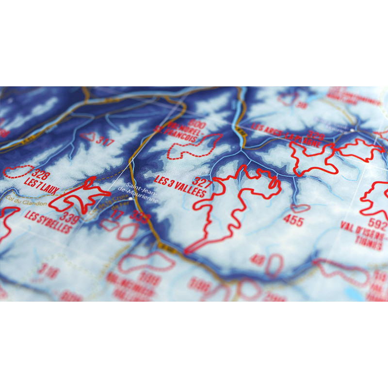 Marmota Maps Alpenkaart 609 skigebieden