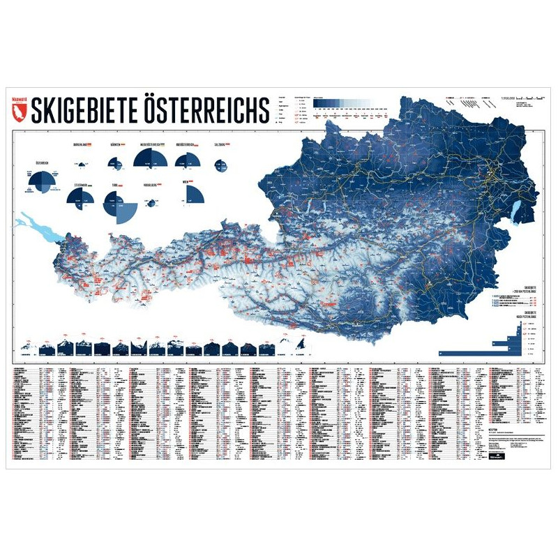 Marmota Maps Kaart Oostenrijkse skigebieden