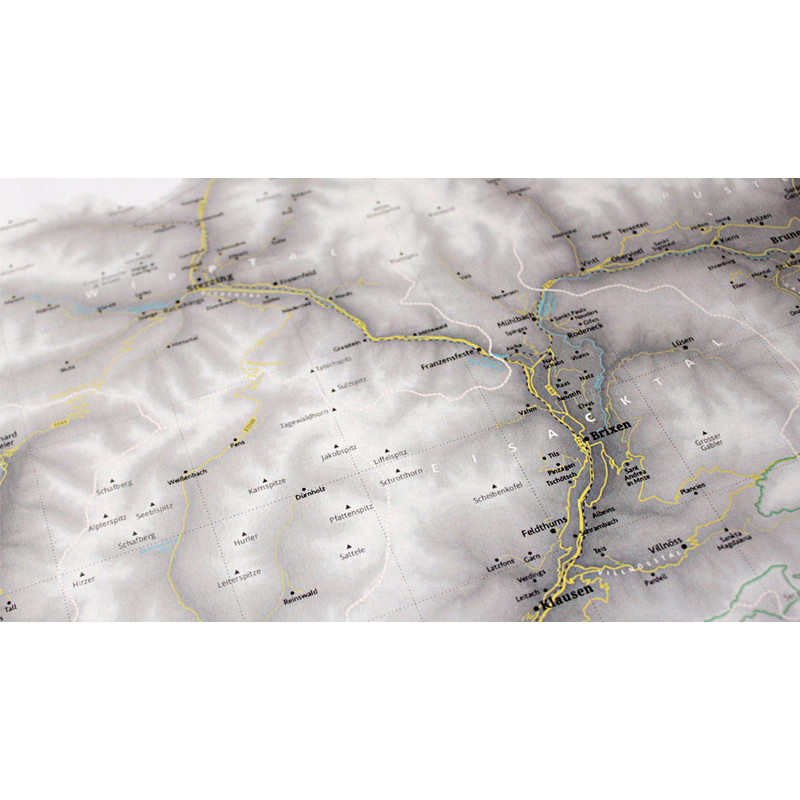 Marmota Maps Zuid-Tirol Kaart Grijs